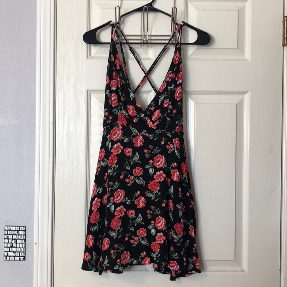 Black Floral Dress
